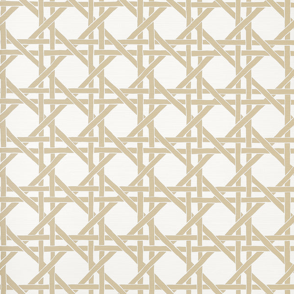 Canary Trellis Beige - Beige Wallcovering | Thibaut