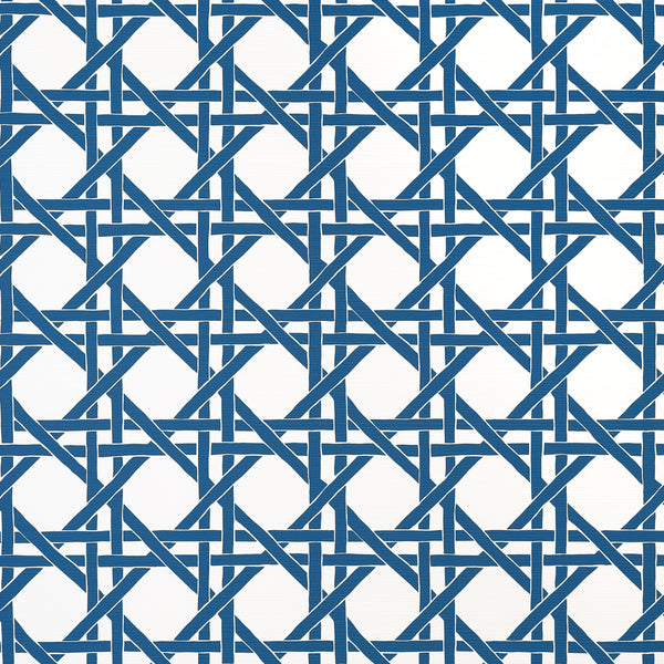 Canary Trellis Navy - Navy Wallcovering | Thibaut