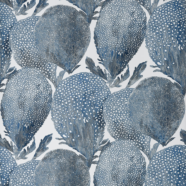 Under the Sea Navy - Navy Wallcovering | Thibaut