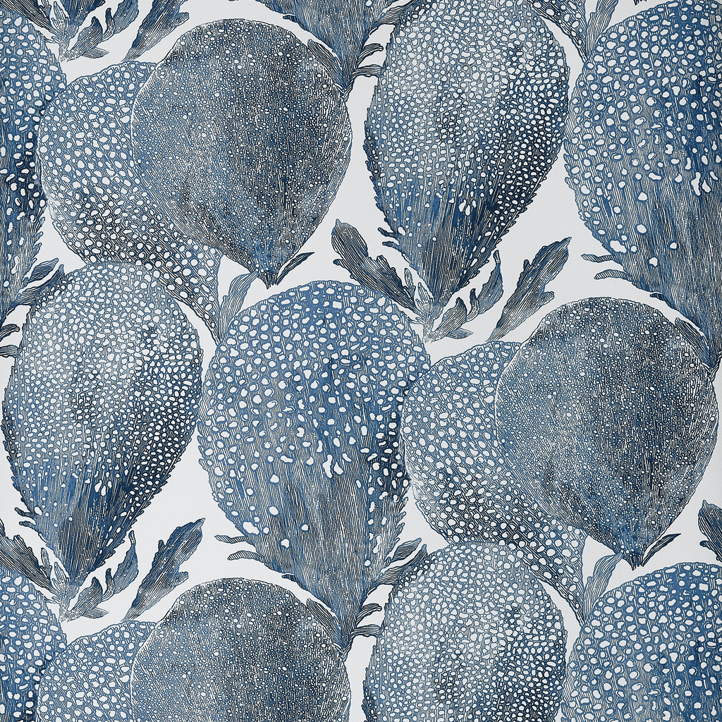 Under the Sea Navy - Navy Wallcovering | Thibaut
