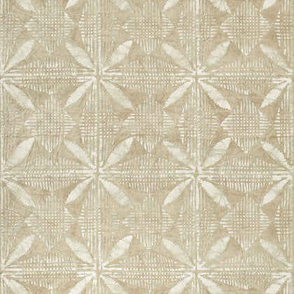 Tortuga Batik Beige - Beige Wallcovering | Thibaut