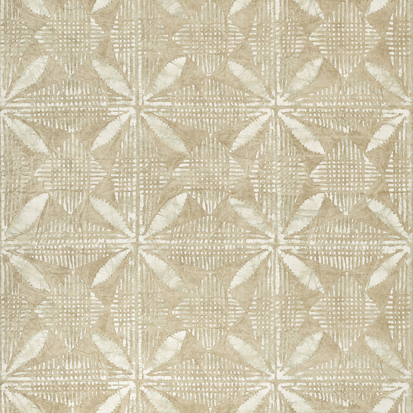 Tortuga Batik Beige - Beige Wallcovering | Thibaut