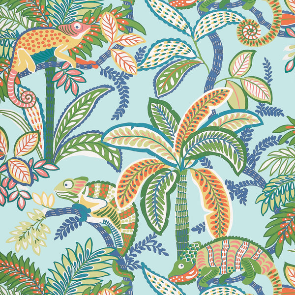 Iggy Poolside - Poolside Wallcovering | Thibaut
