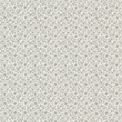 Sand Dollar Pearl and Charcoal - Pearl and Charcoal Wallcovering | Thibaut