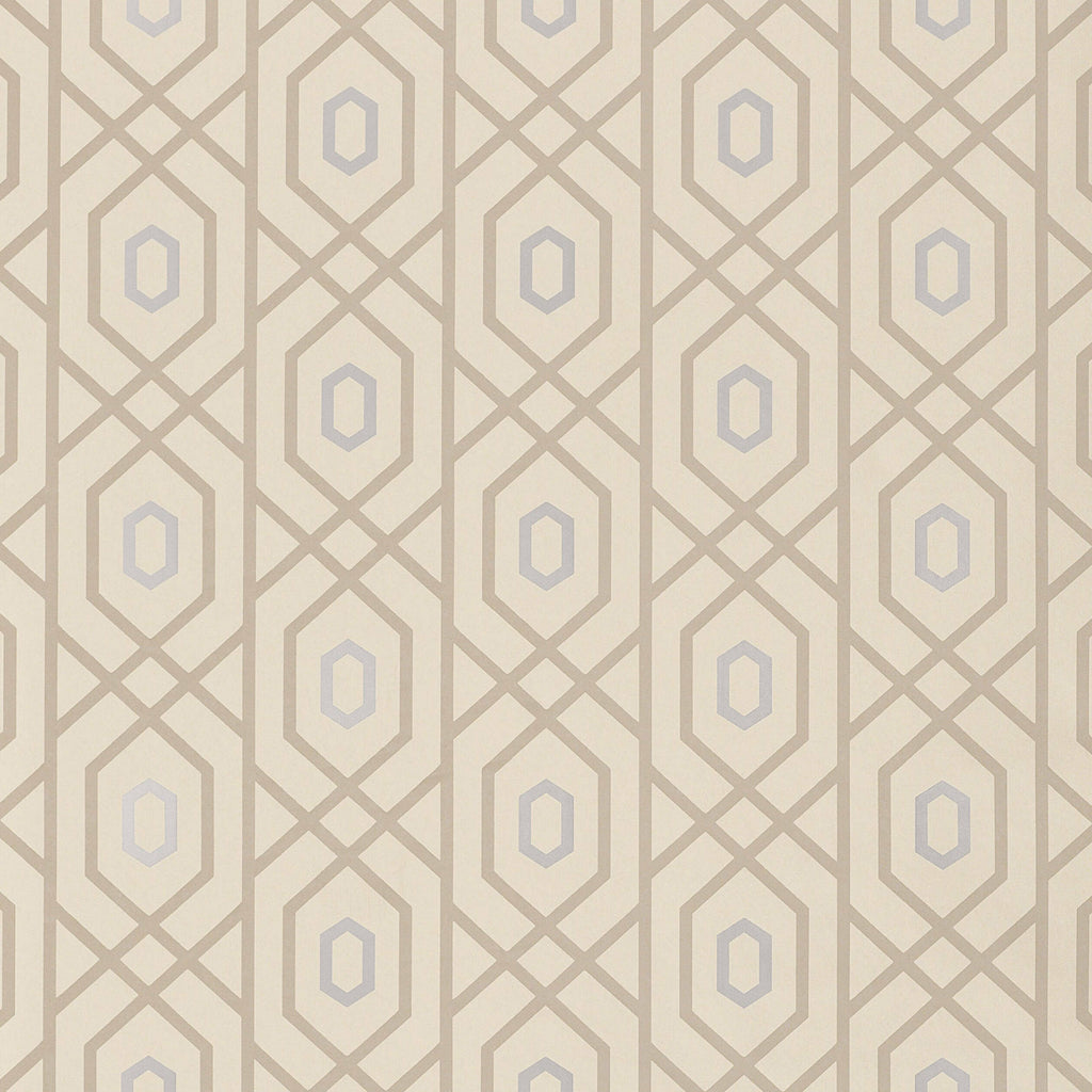 Prescott Metallic on Putty | Thibaut
