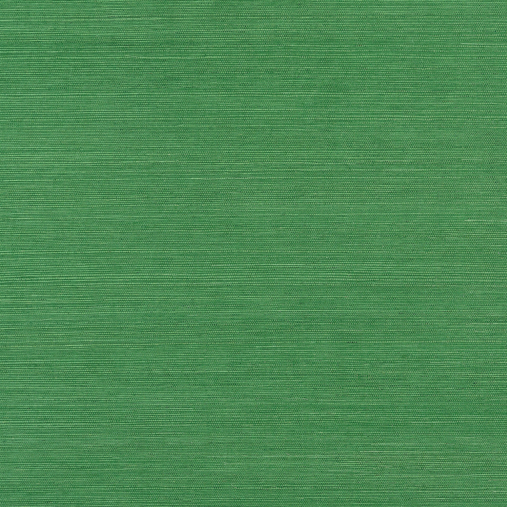Shang Extra Fine Sisal Emerald Green - Green Wallcovering | Thibaut