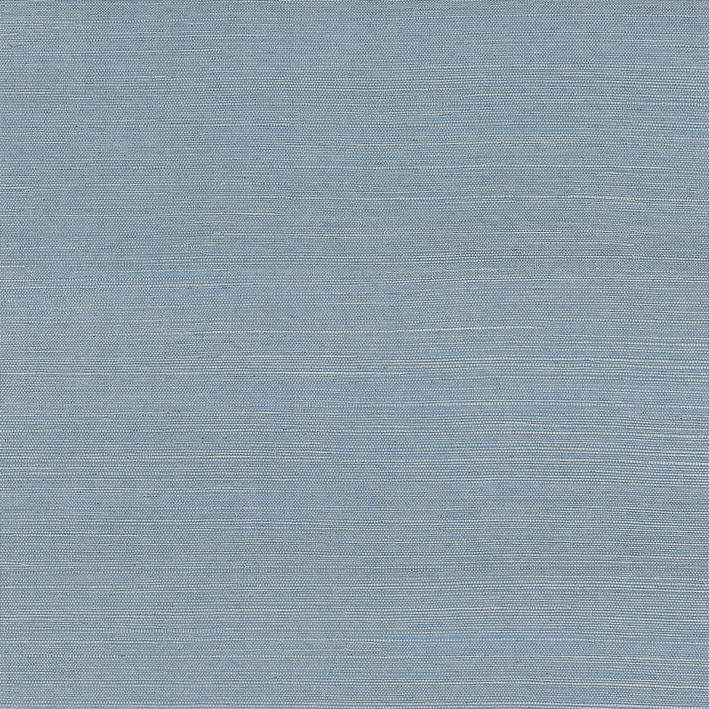 Shang Extra Fine Sisal Blue Jay - Light Blue Wallcovering | Thibaut
