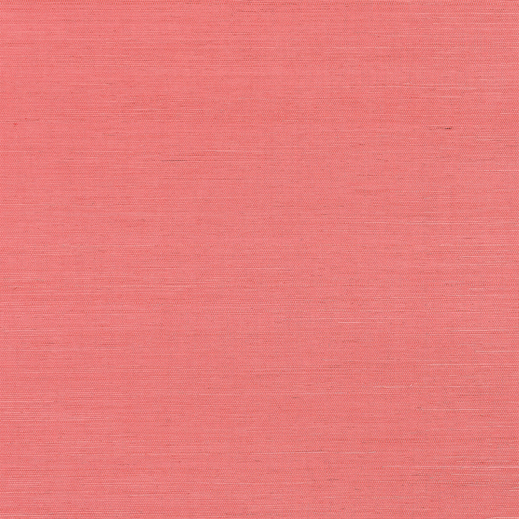 Shang Extra Fine Sisal Coral - Salmon Wallcovering | Thibaut