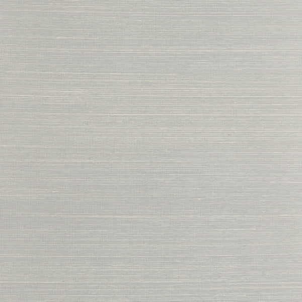 Heather Sisal Grey - Grey Wallcovering | Thibaut