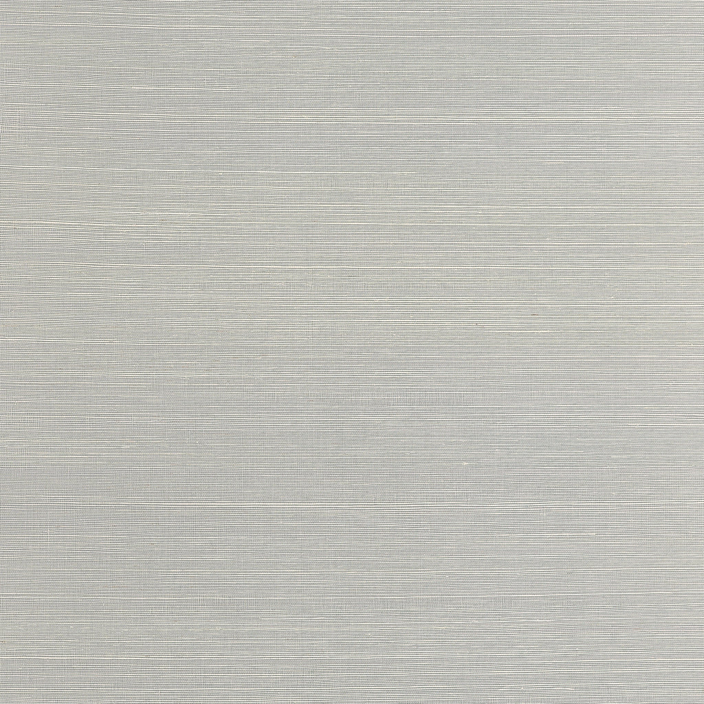 Heather Sisal Grey - Grey Wallcovering | Thibaut