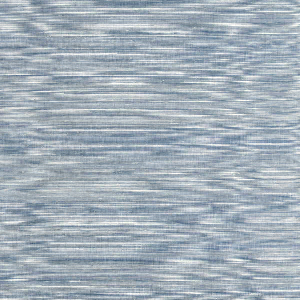 Heather Sisal Navy - Navy Wallcovering | Thibaut