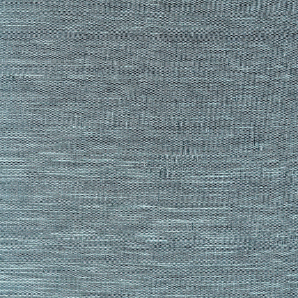 Windward Sisal Dusty Teal - Dusty Teal Wallcovering | Thibaut