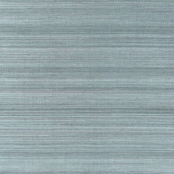 Windward Sisal Stormy Blue - Stormy Blue Wallcovering | Thibaut