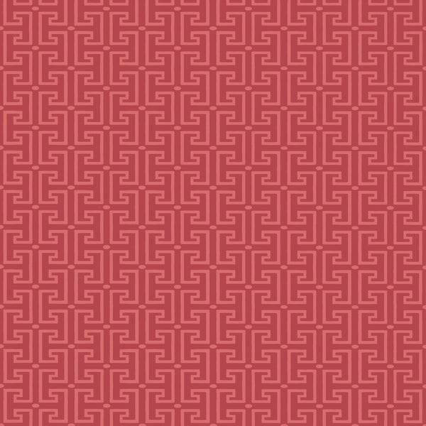 T-Square, Raspberry Wallcoverings | Thibaut