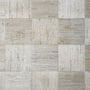 Mosaic Weave, Metallic Silver