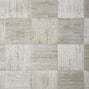 Mosaic Weave, Metallic Silver