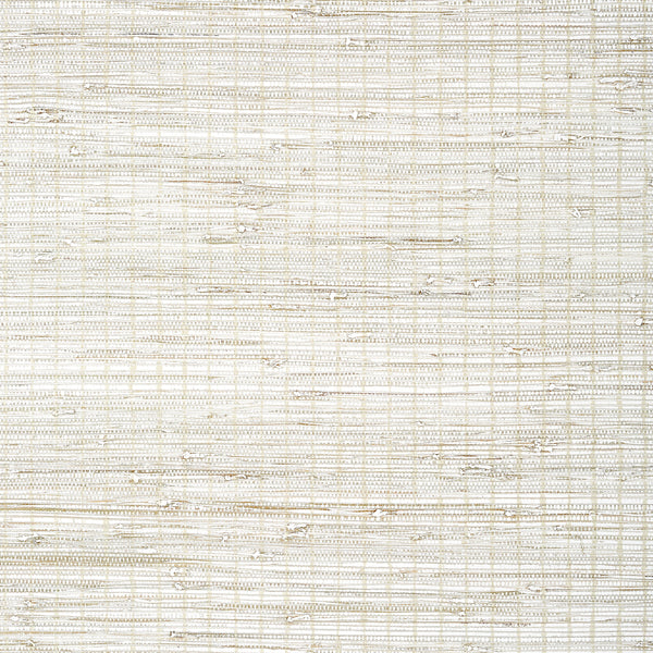 Sutton Stripe, Beige on White Wallcoverings | Thibaut