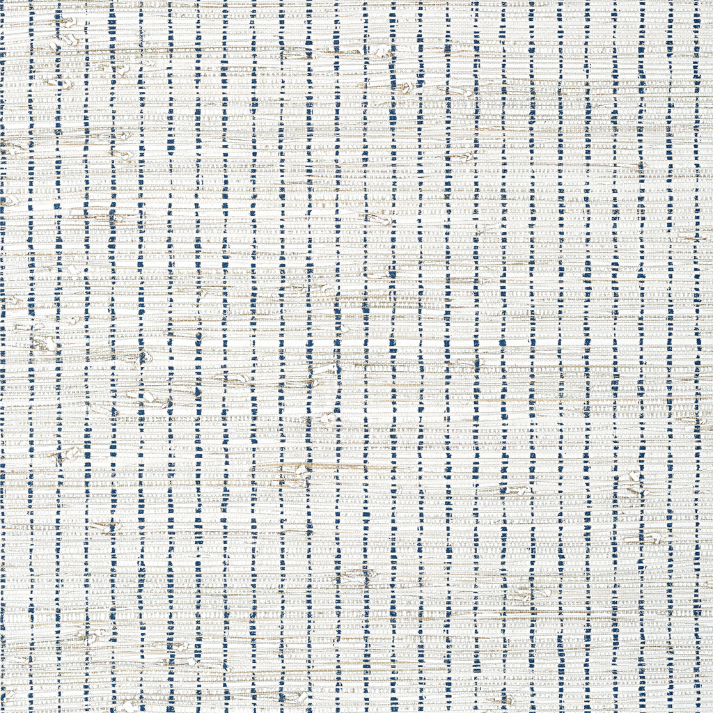Sutton Stripe, Navy on White