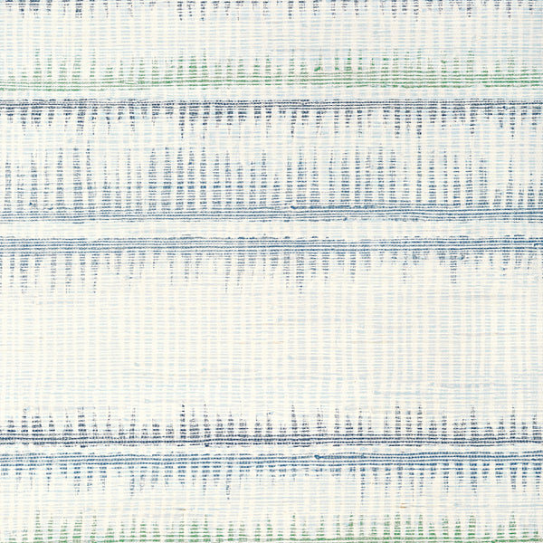 Passage, Blue and Green Wallcoverings | Thibaut