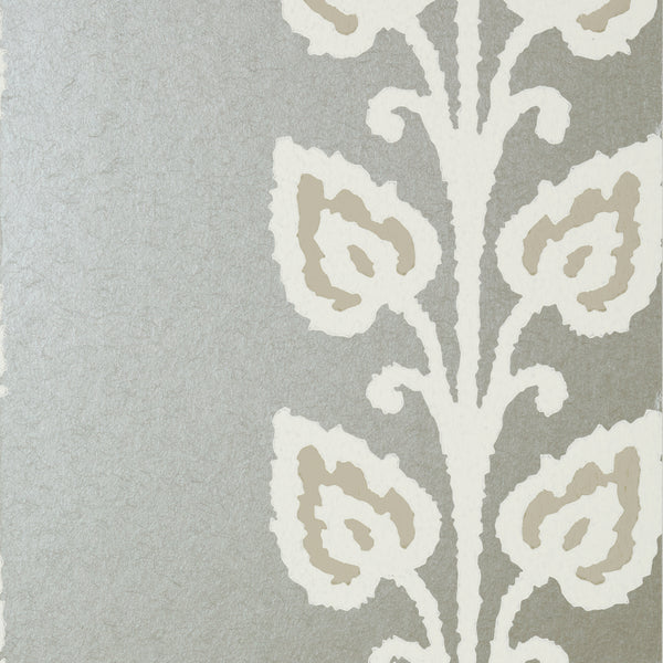 Temecula Silver - Silver Wallcovering | Thibaut