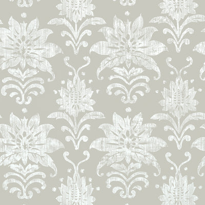 Tanglewood Grey - Grey Wallcovering | Thibaut