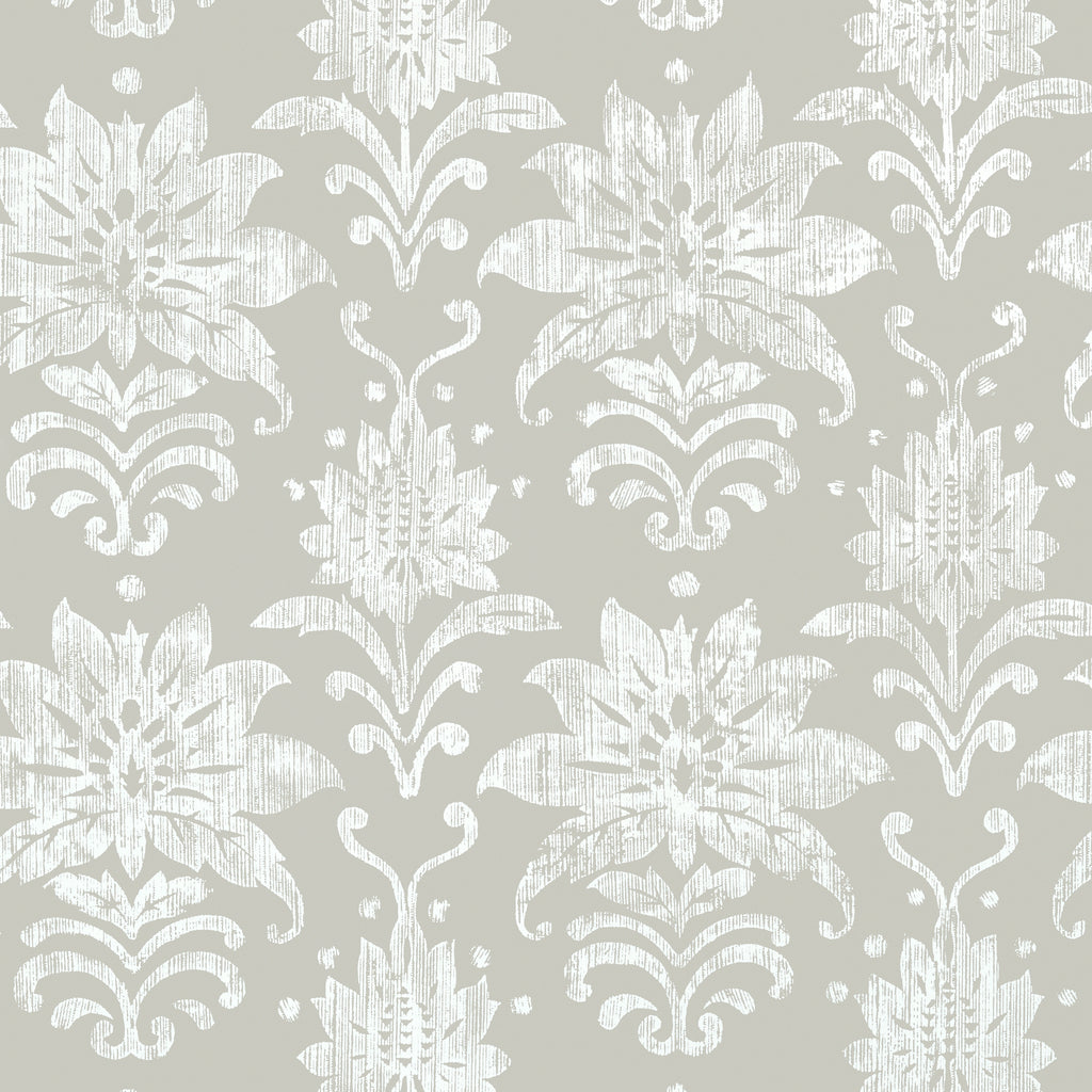 Tanglewood Grey - Grey Wallcovering | Thibaut