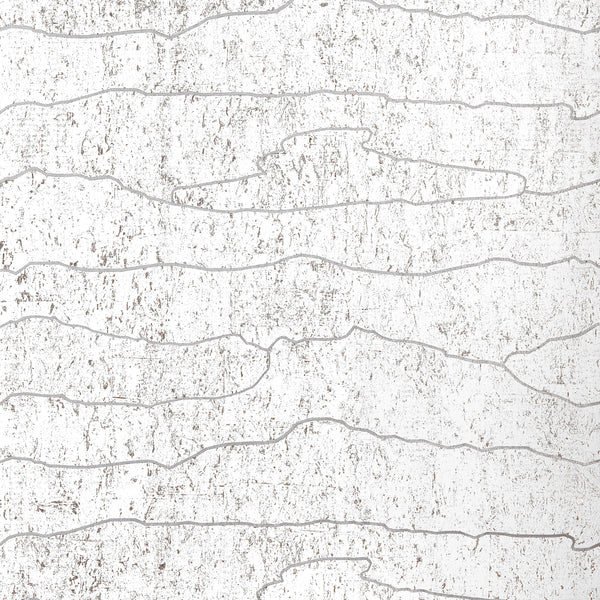 Cloud Mosaic, White Wallcoverings | Thibaut