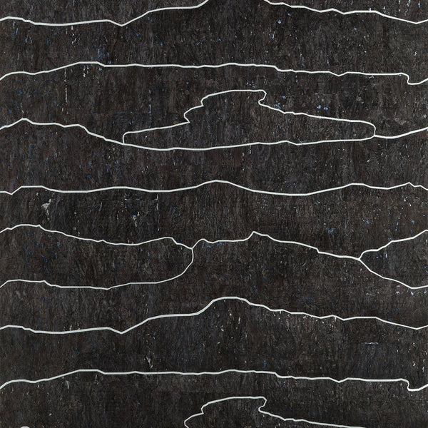 Cloud Mosaic, Espresso Wallcoverings | Thibaut