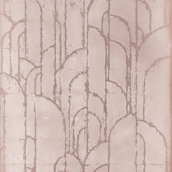Deco Moon, Blush Wallcoverings | Thibaut