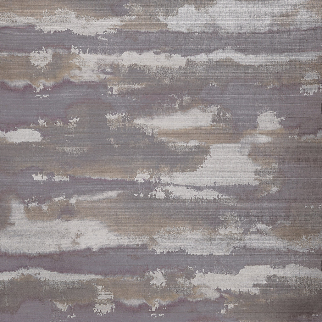 Silver Lining, Eggplant and Copper