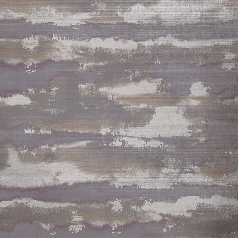 Silver Lining, Eggplant and Copper