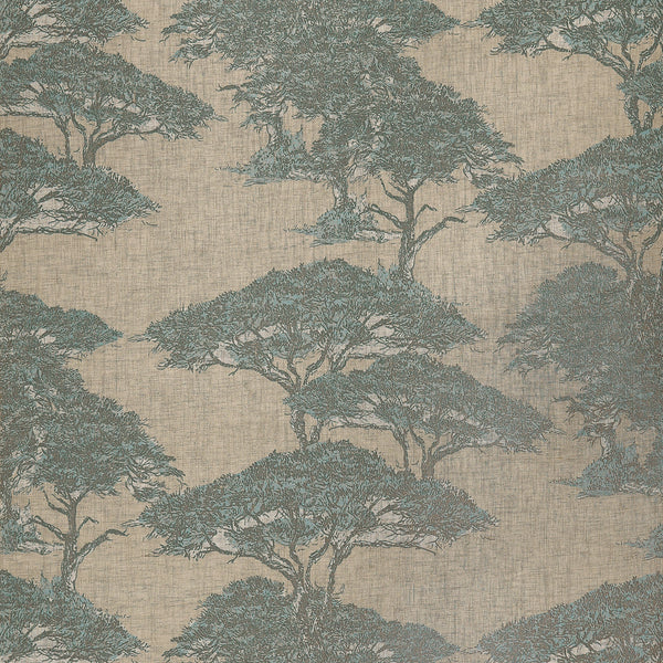 Torrey Pines, Spa Blue Wallcoverings | Thibaut