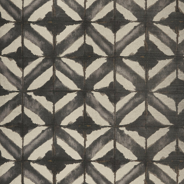 Water Blocks, Black Wallcoverings | Thibaut