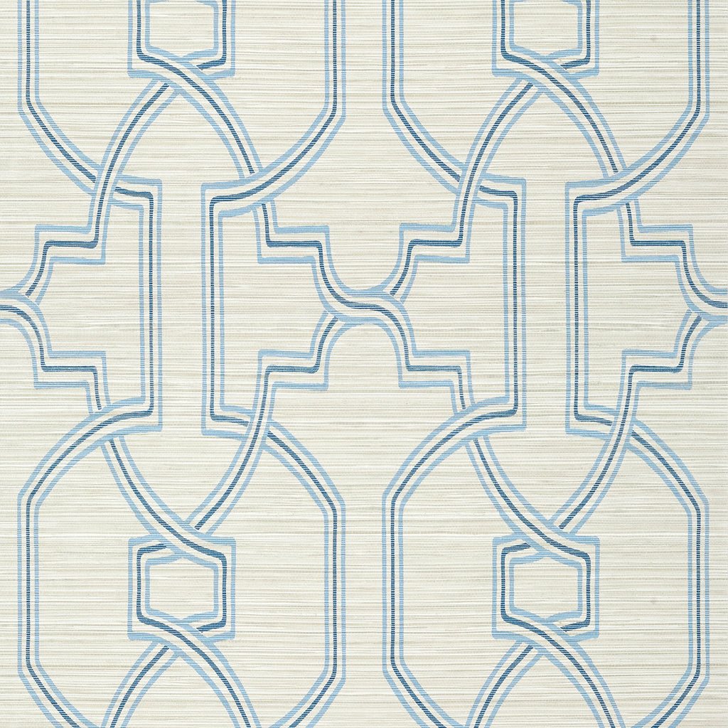 Promenade, Cream and Blue