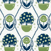 Rene, Navy and Green