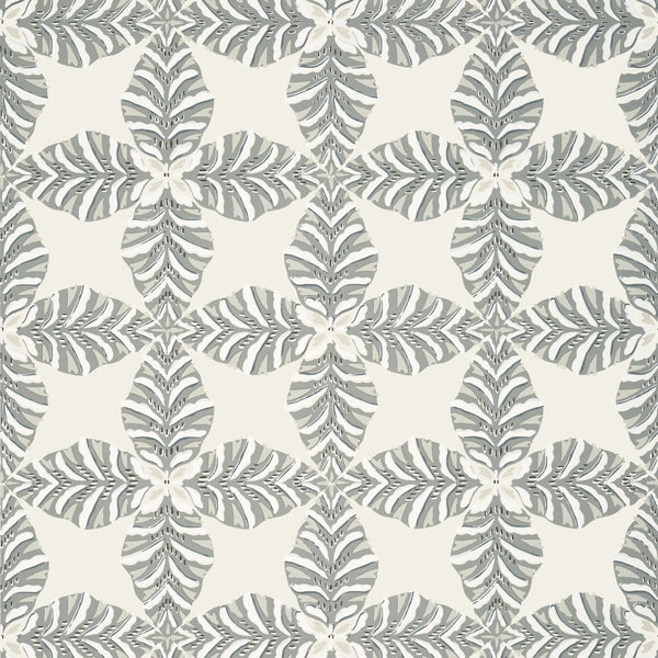 Starleaf, Grey Wallcoverings | Thibaut