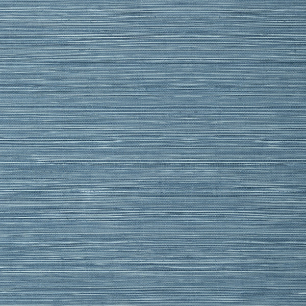 Kendari Grass, Blue Wallcoverings | Thibaut