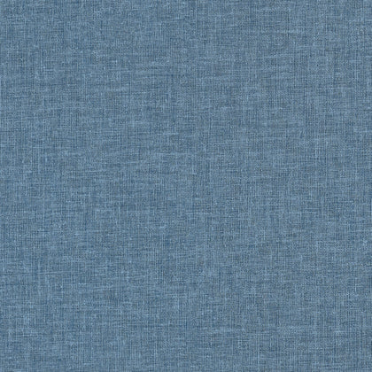 Linen Weave, Blue Wallcoverings | Thibaut