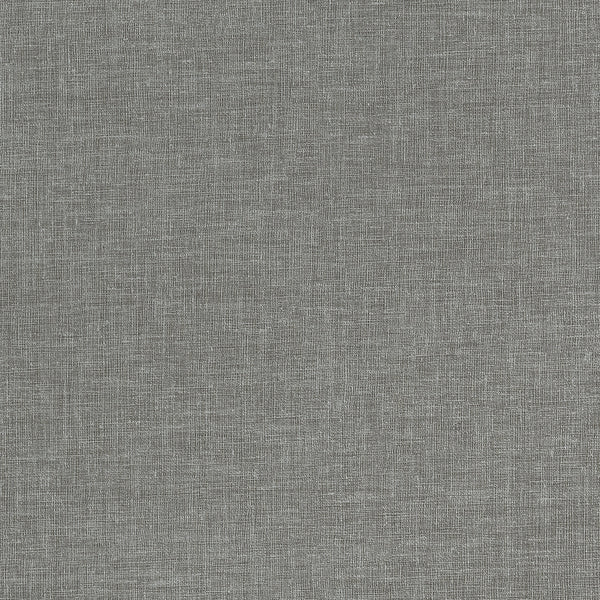 Linen Weave, Dark Grey Wallcoverings | Thibaut
