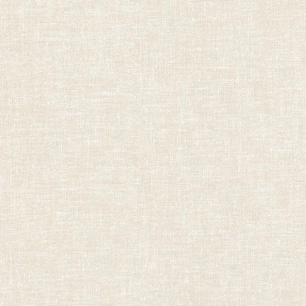 Linen Weave, Off White Wallcoverings | Thibaut