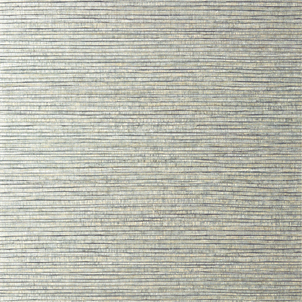 Woody Grass, Metallic Silver Wallcoverings | Thibaut