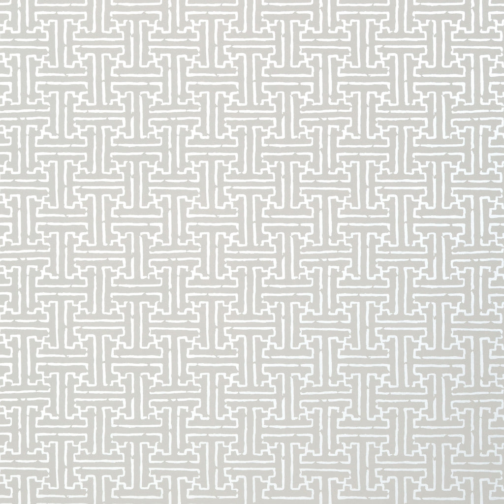 Taza Metallic Silver on Grey | Thibaut