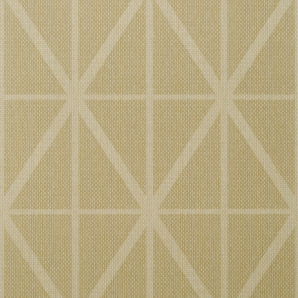 Cafe Weave Trellis, Camel Wallcoverings | Thibaut