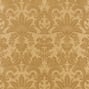 West Indies Damask, Metallic Gold on Camel