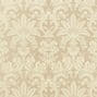 West Indies Damask, Cream on Beige