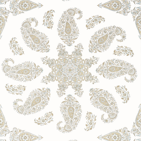 East India Beige - Beige Wallcovering | Thibaut