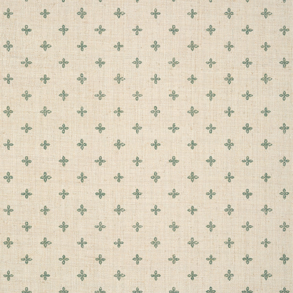 Bethany Green on Off White - White Wallcovering | Thibaut