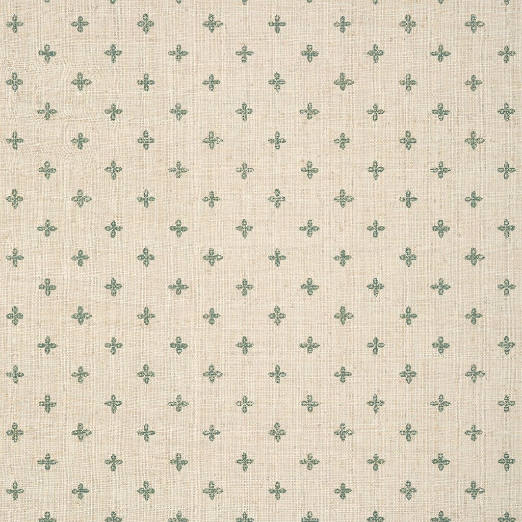 Bethany Green on Off White - White Wallcovering | Thibaut