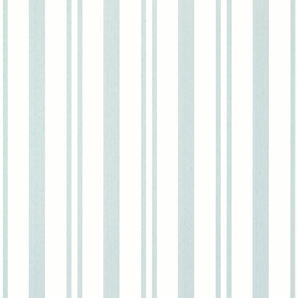 Maggie Stripe Seaglass - Seaglass Wallcovering | Thibaut