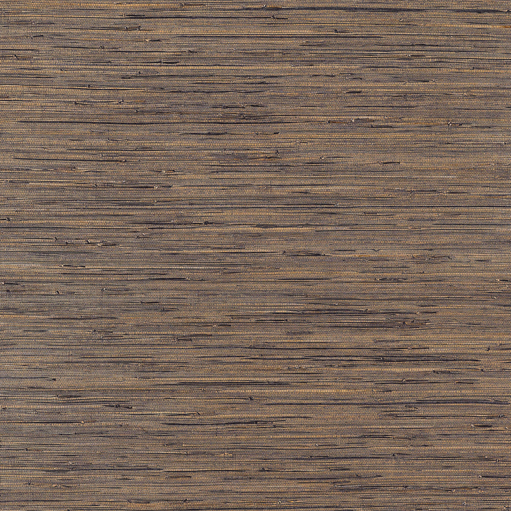 Antilles Weave Copper - Copper Natural Wallcovering | Thibaut